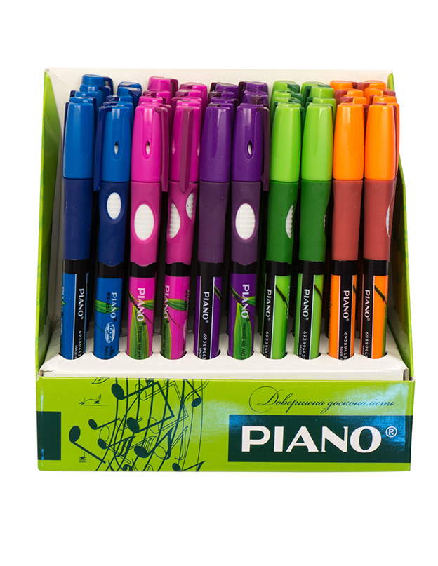 Ручка Cello/Piano CL-1361/251 кулькова синя для правші (50)